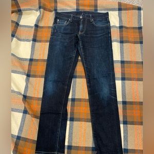 UNIQLO Stretch Selvage Denim Jeans Slim 30x32